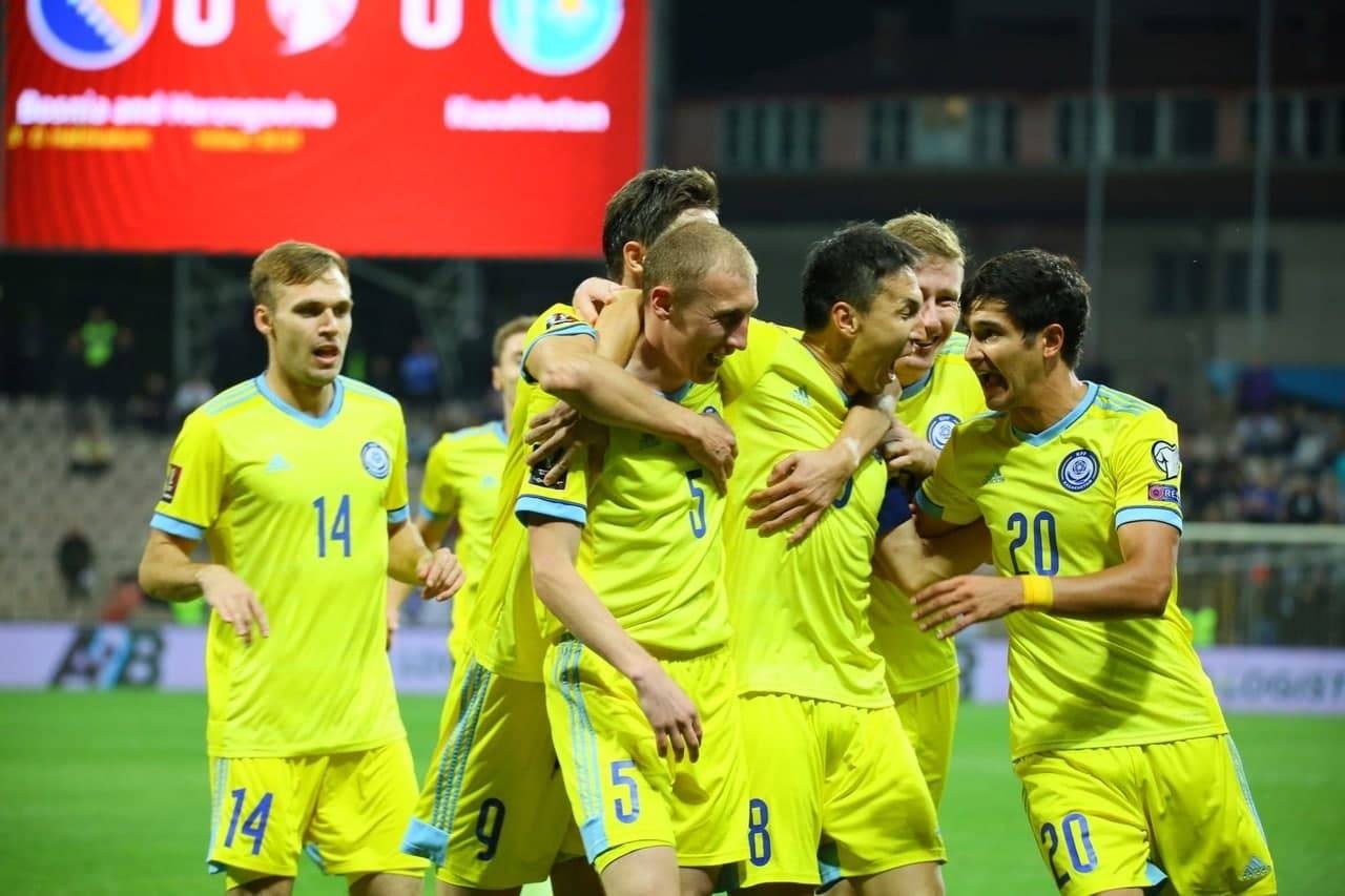 Стали известны даты стыковых матчей сборной Казахстана в Лиге наций