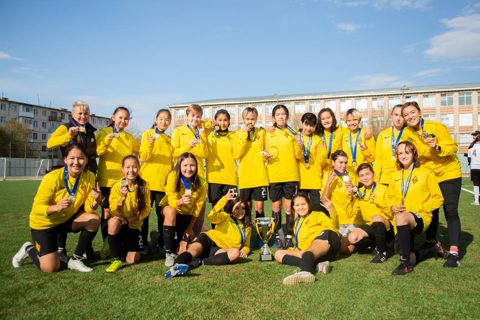  Завершился финальный этап чемпионата РК по футболу среди девичьих команд не старше 2007-2008 года рождения.