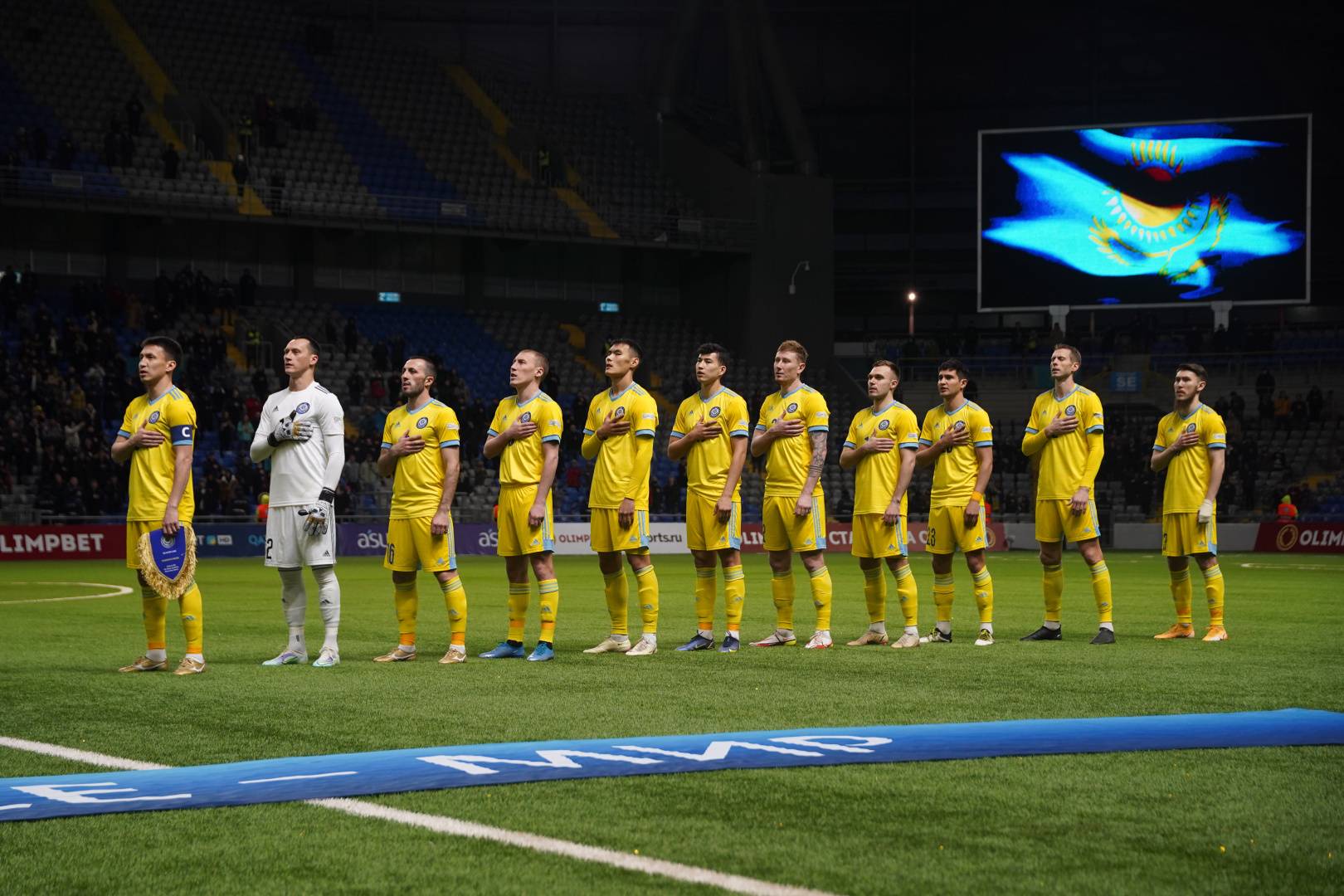 Расширенный состав сборной Казахстана на матчи Лиги Наций