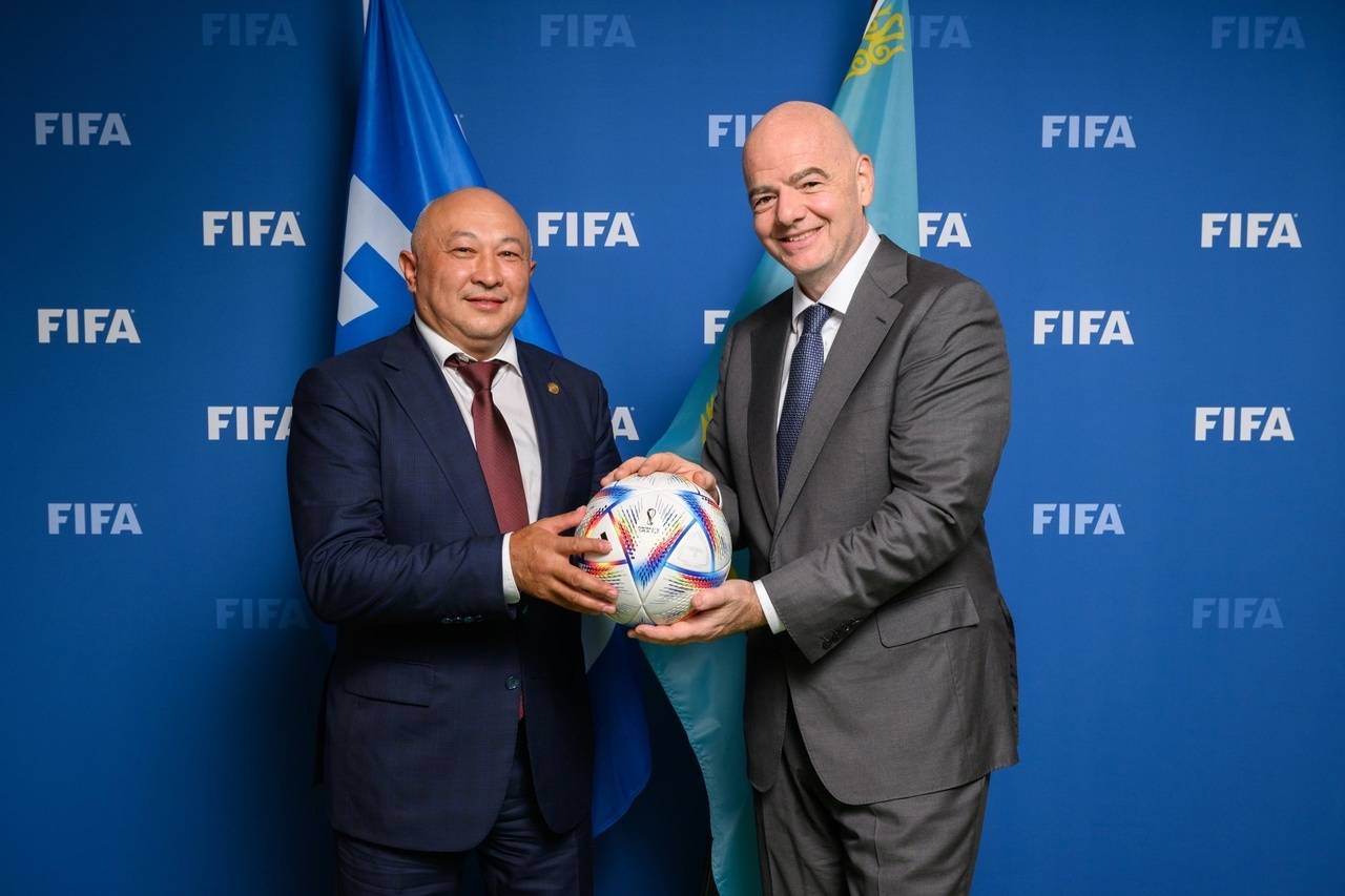 Президент ФИФА Джанни Инфантино посетит Казахстан 3 мая