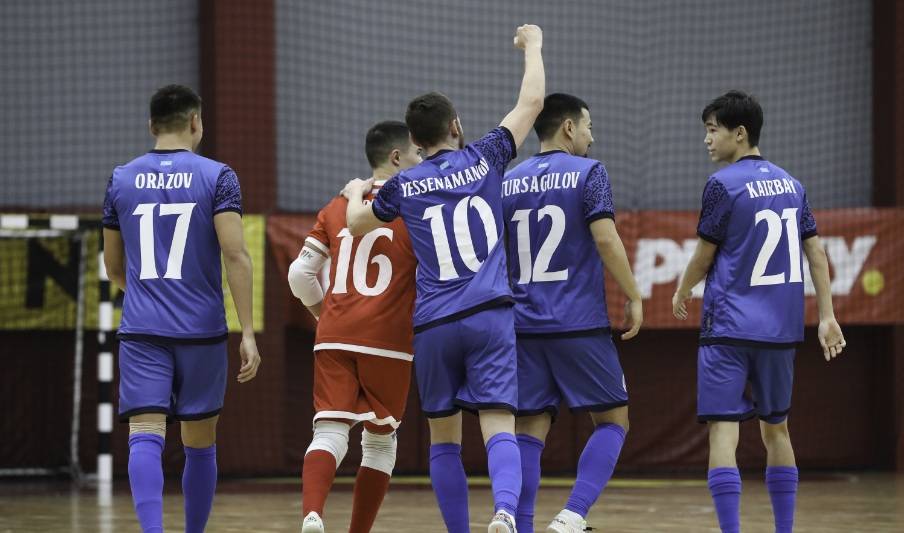 Казахстан стал лучшей командой Европы в отборе на ЧМ-2024 по футзалу